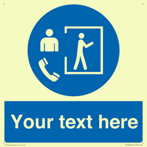 Custom Mandatory: Entry only with supervisor outside